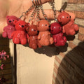 Set Of 6 Mocallure long lasting matte bear lipgloss with keyChain