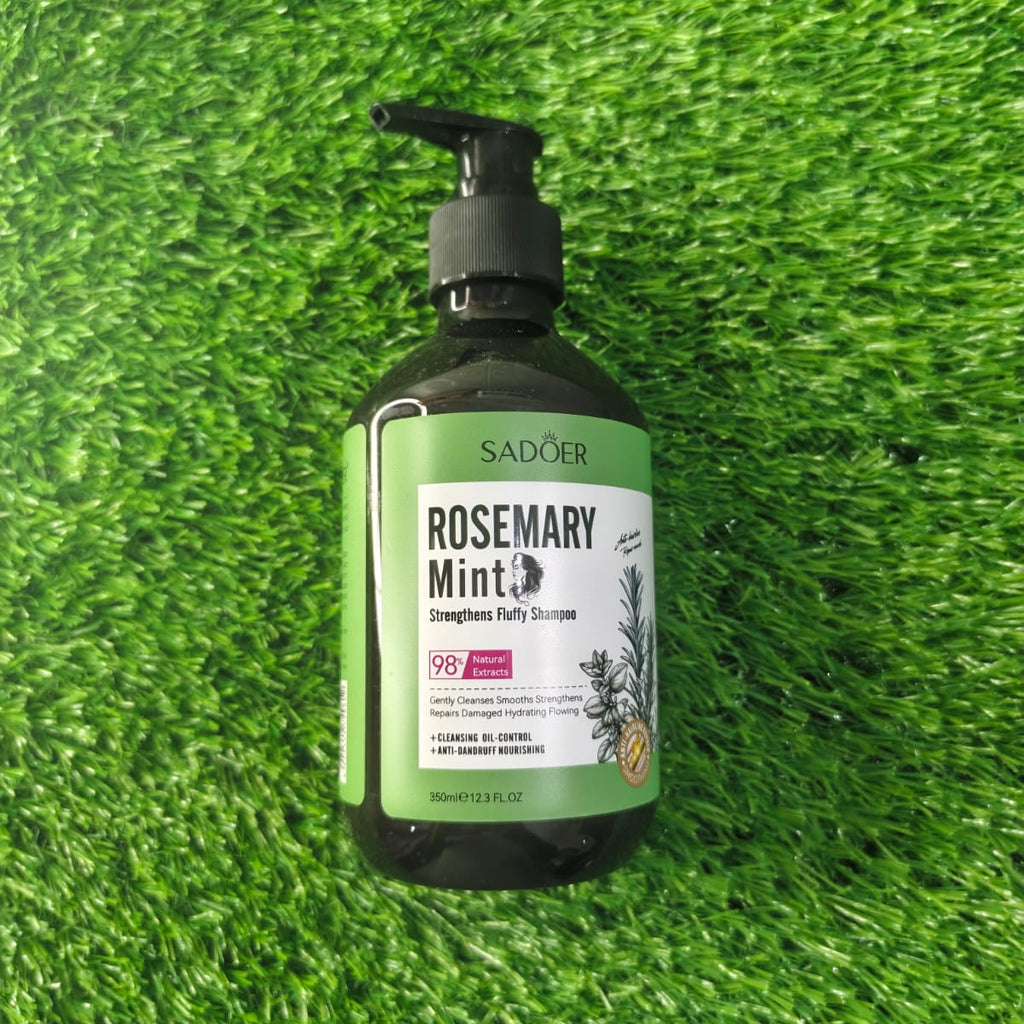 Sadoer mint rosemary strengthening fluffy shampoo (350ml)