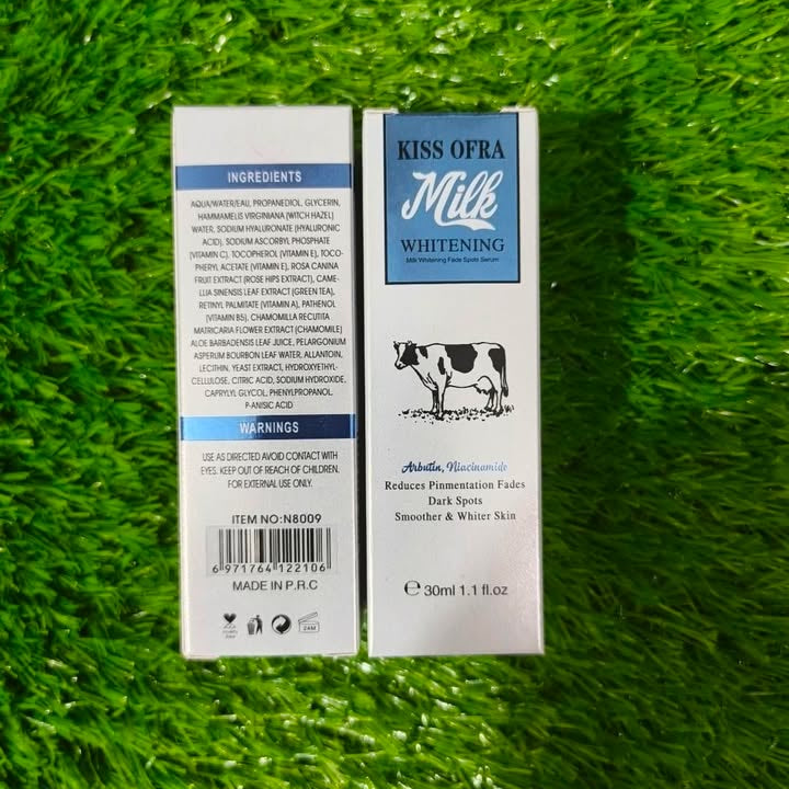 KISS OFRA cow milk whitening serum 30ml