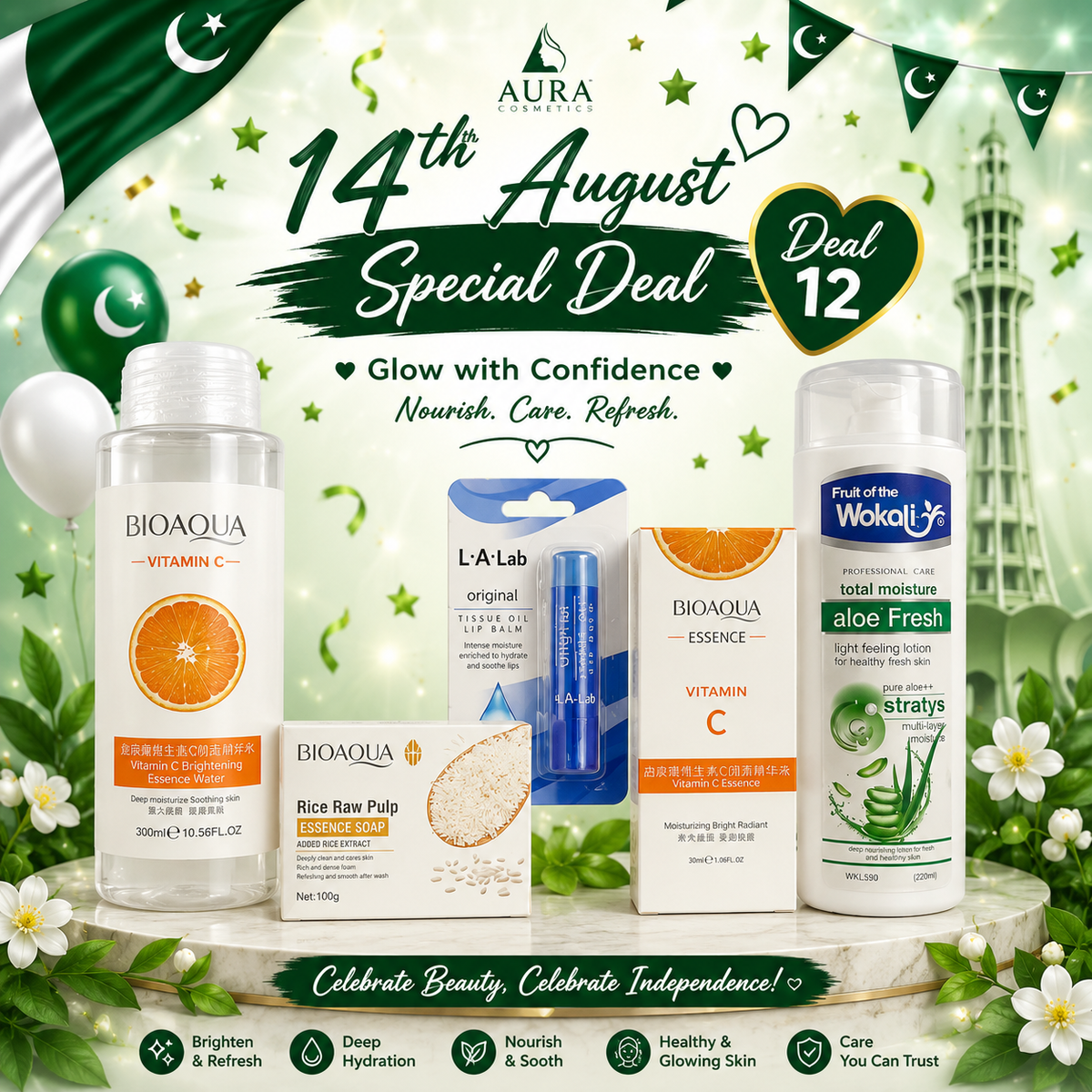 🇵🇰 Deal 12 — Beauty Essentials Bundle