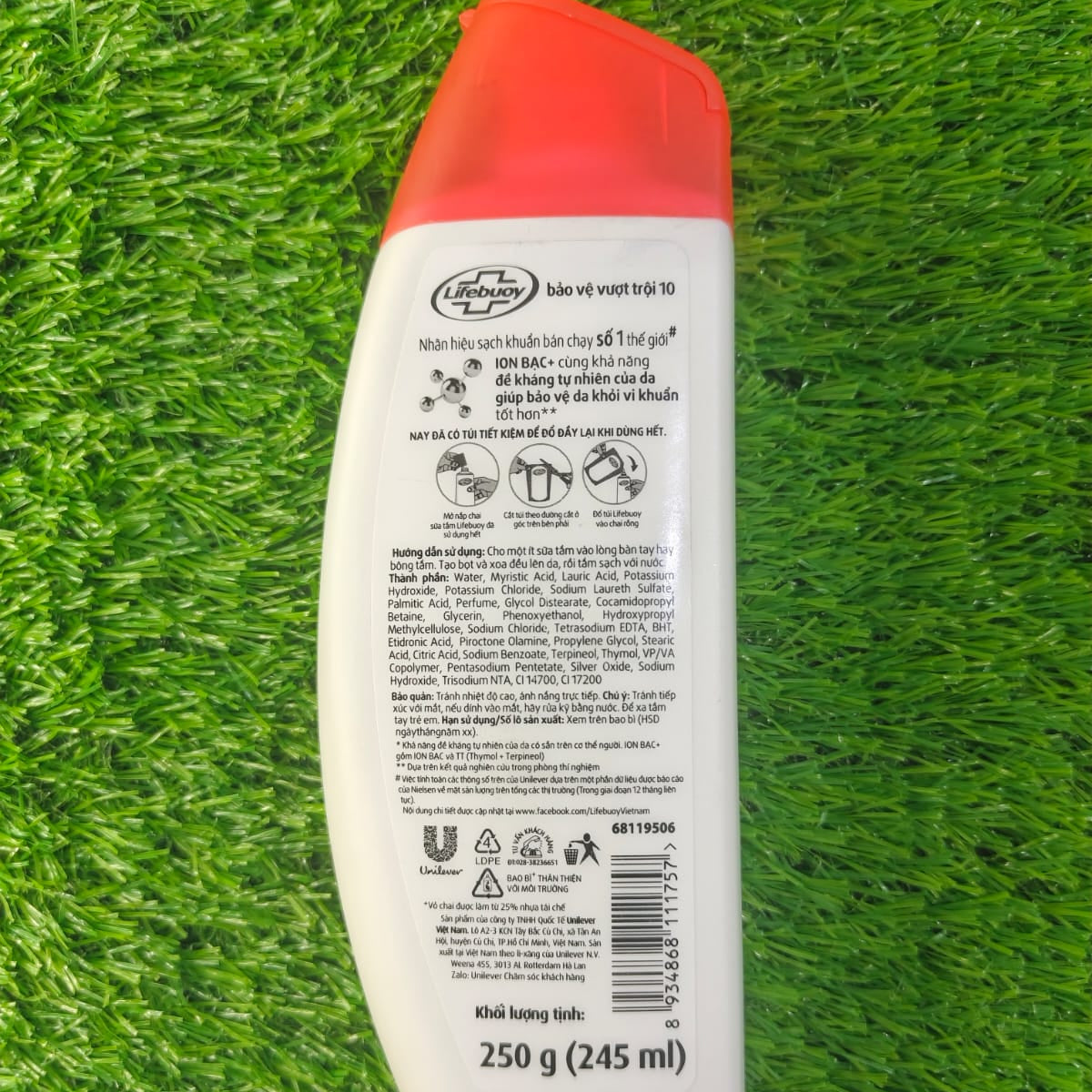 LifeBuoy Anti Bacterial body wash (245 ml)