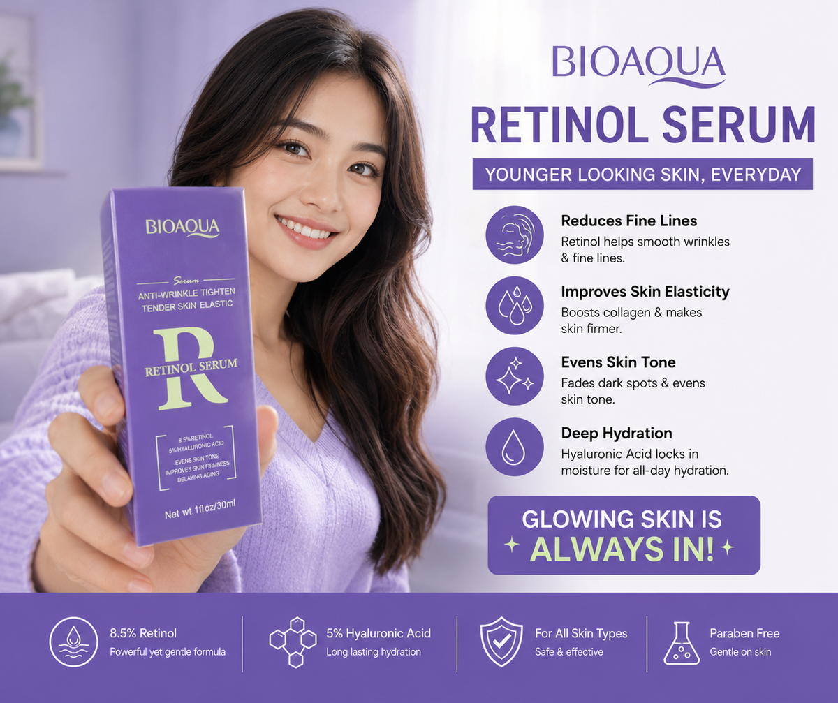 BioAqua Retinal serum Anti-wrinkle tighten & tender skin elastic