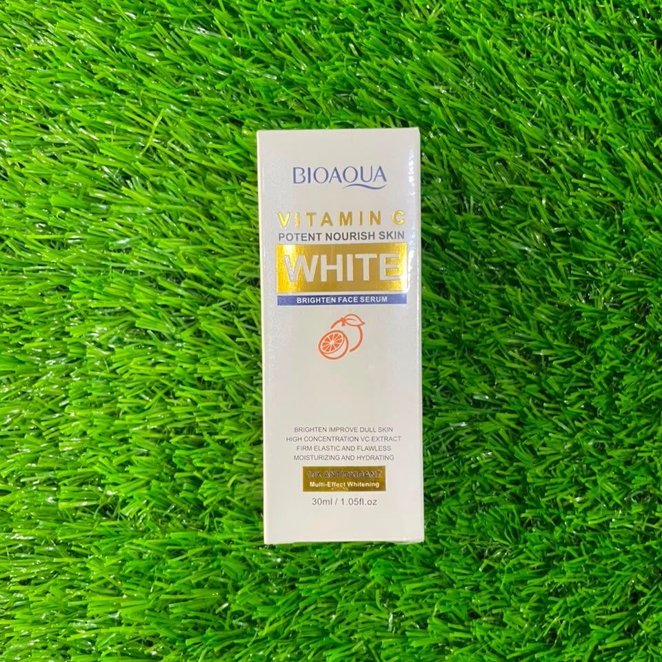 BioAqua Vitamin C potent nourish skin white brighten face serum 30ml