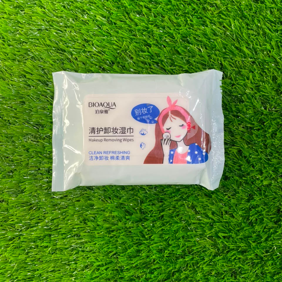 BioAqua clean refreshing makeup removing wipes