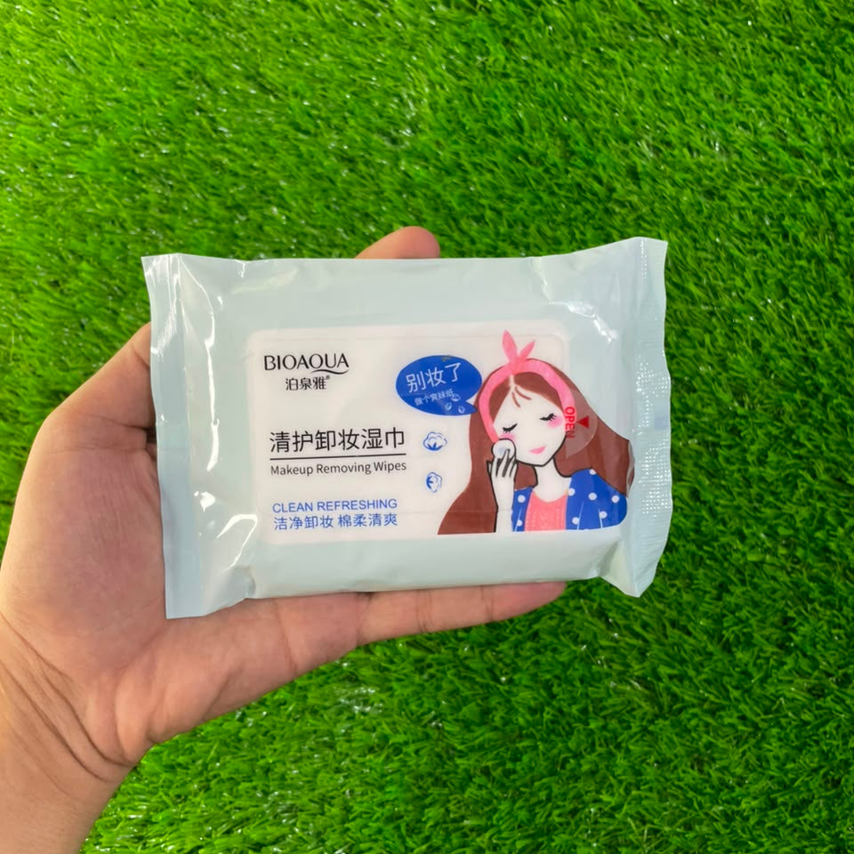 BioAqua clean refreshing makeup removing wipes