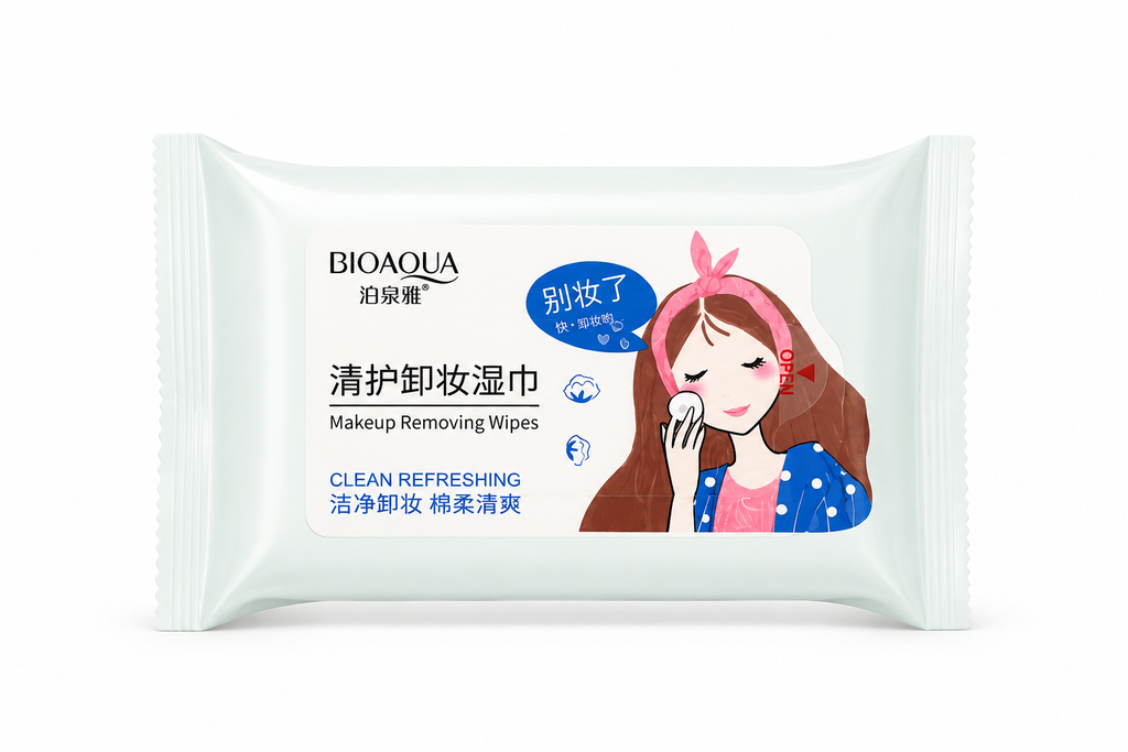 BioAqua clean refreshing makeup removing wipes