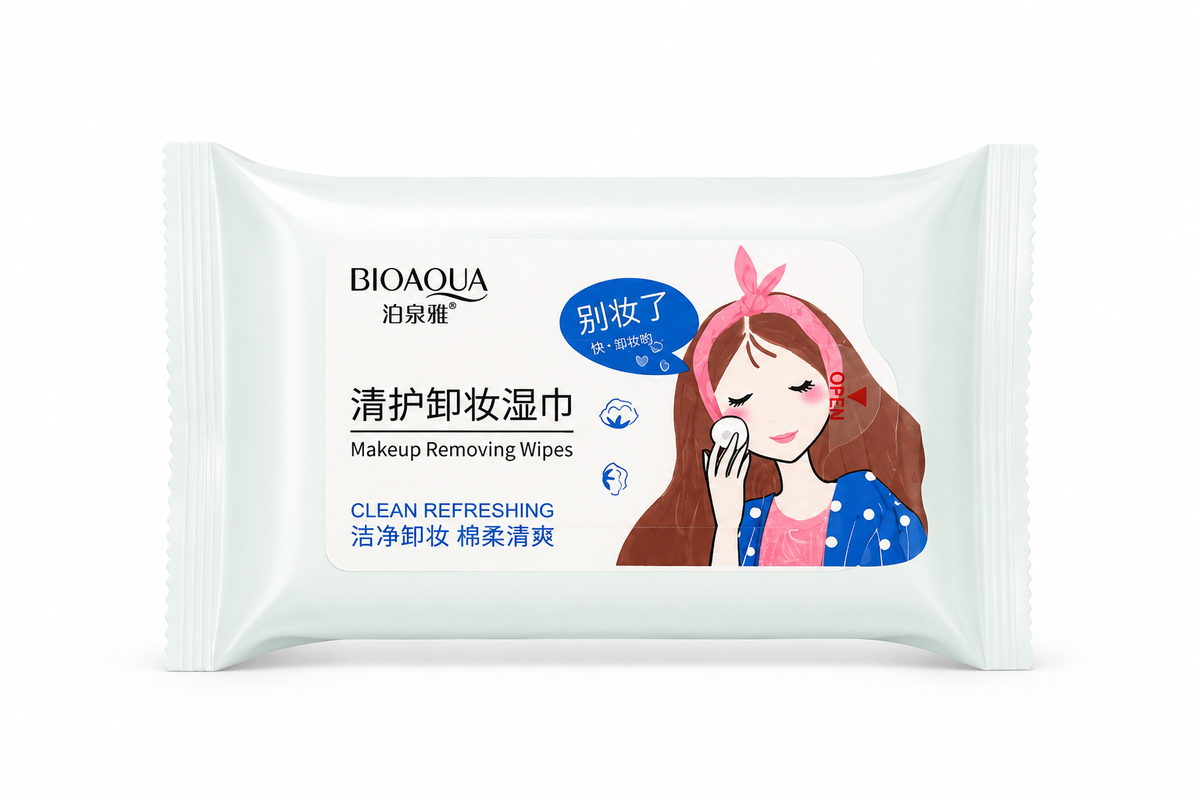 BioAqua clean refreshing makeup removing wipes