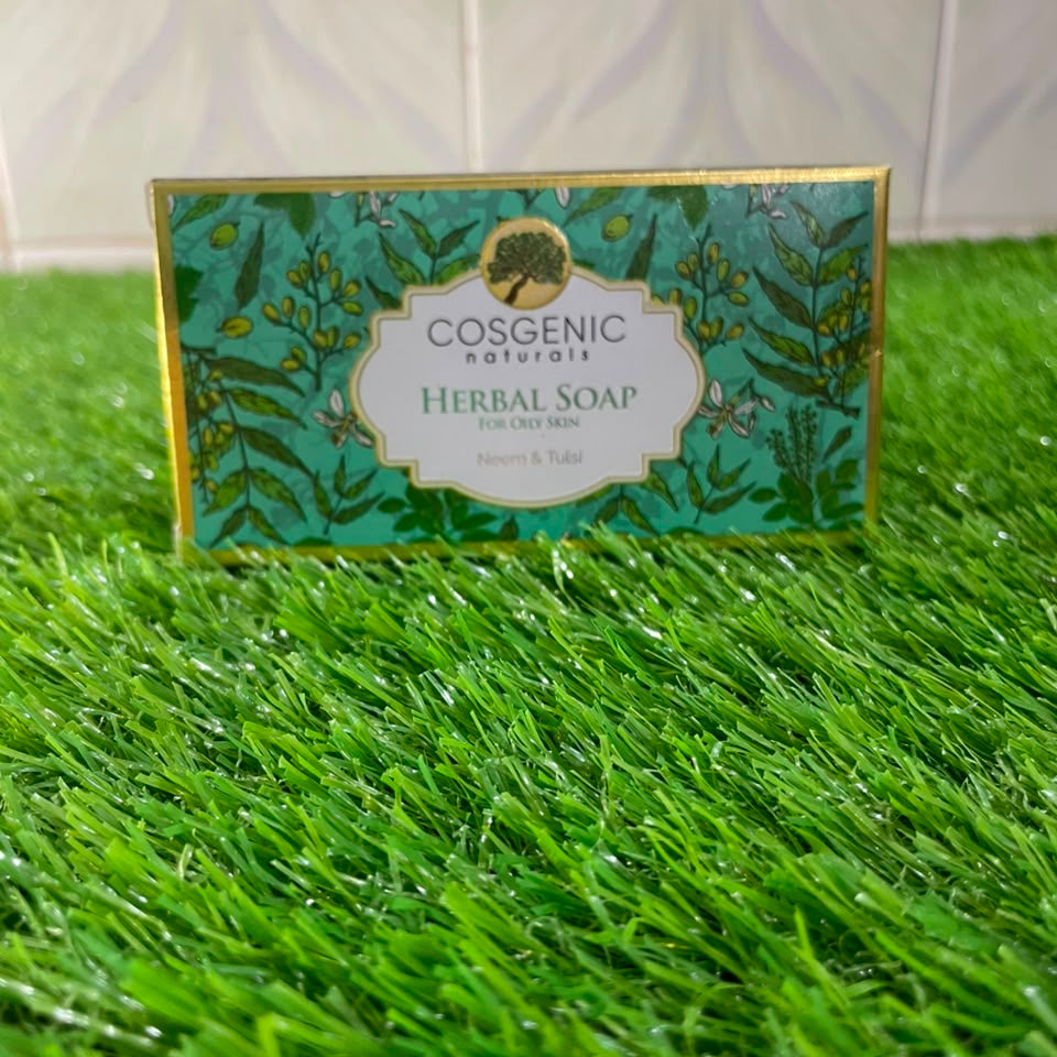 Cosgenic herbal soap - Neem & Tulsi