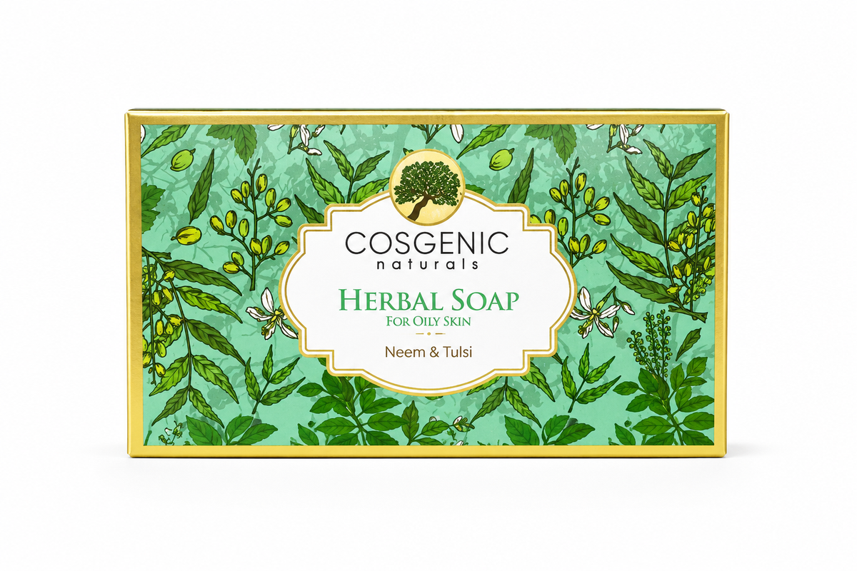 Cosgenic herbal soap - Neem & Tulsi