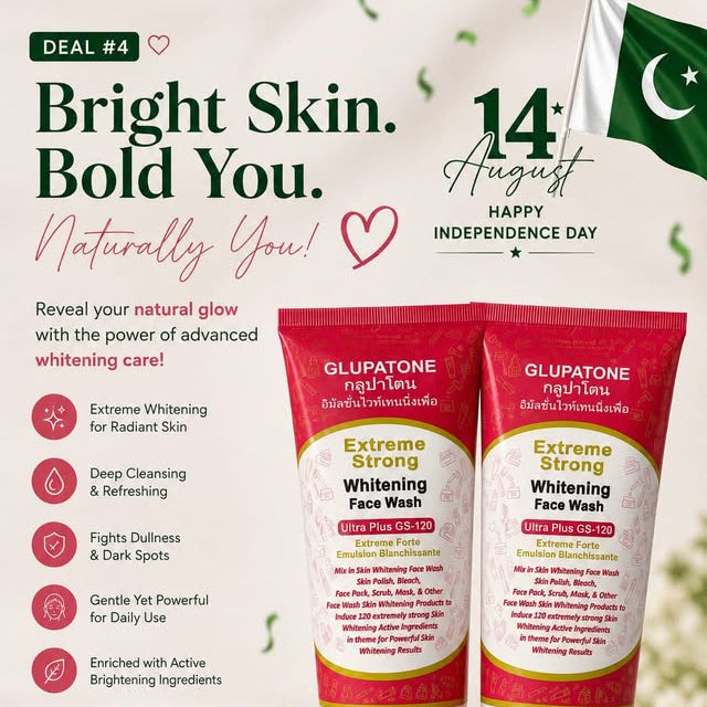 🇵🇰 Deal 04 — Glupatone Face Wash Duo Bundle