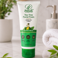 Herbicals tea tree facial foam for acne and pimple (100 ml)