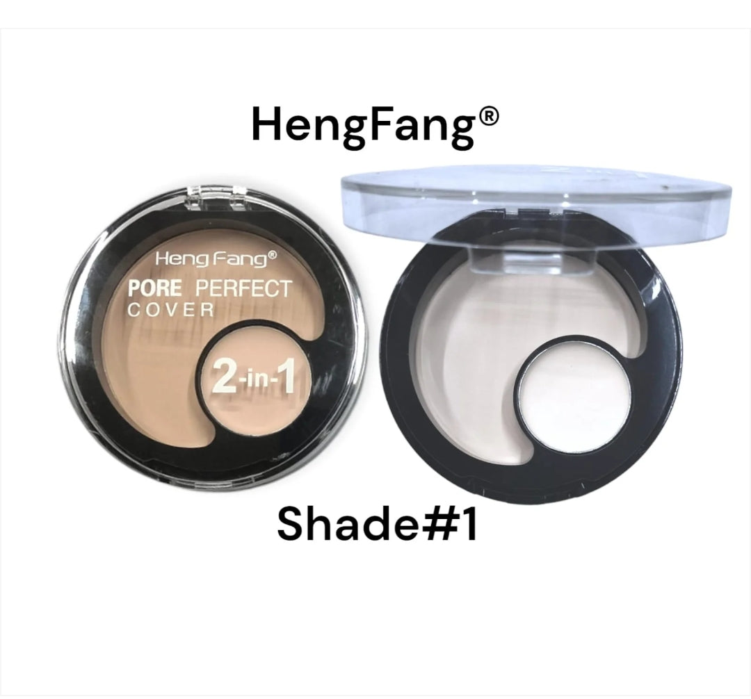 HengFeng Pore perfect cover 2 in 1 face powder & amp concealer