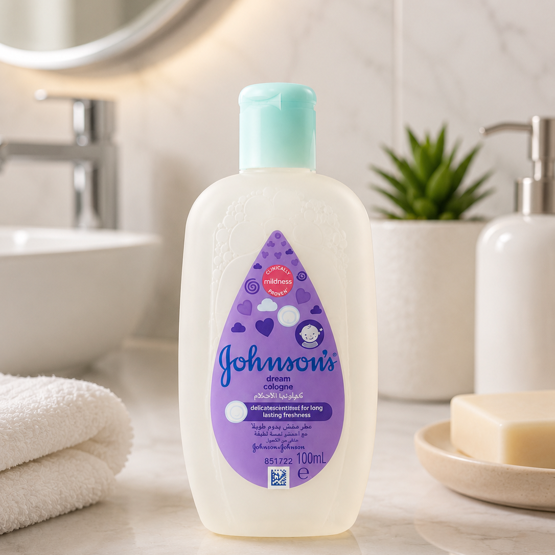 Johnsons baby dream colonge with long lasting freshness (100 ml)