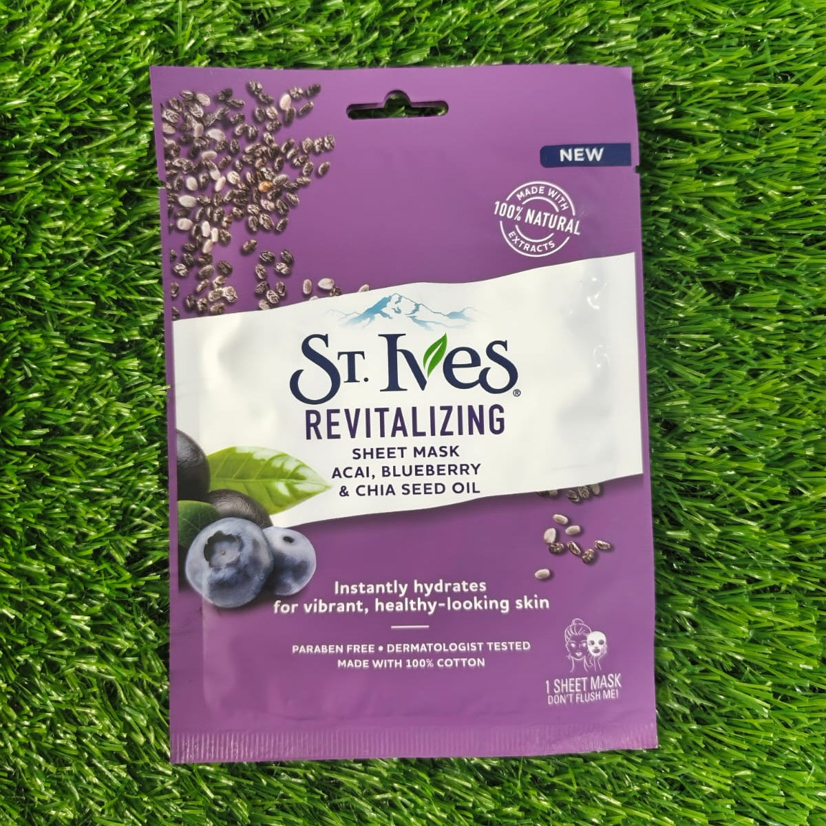 St.Ives revitalizing sheet mask