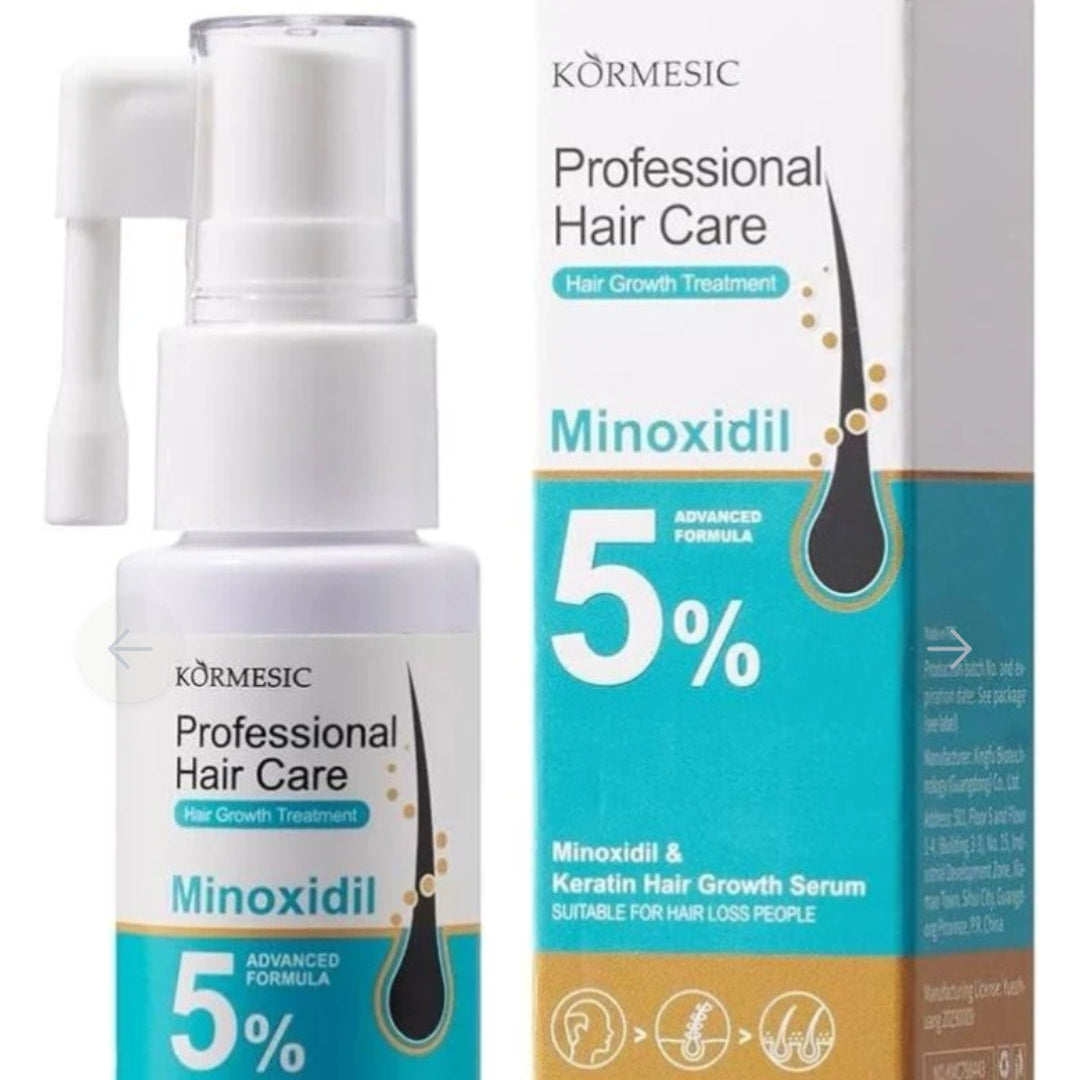 Kormesic minoxidil keratin hair growth serum 30ml