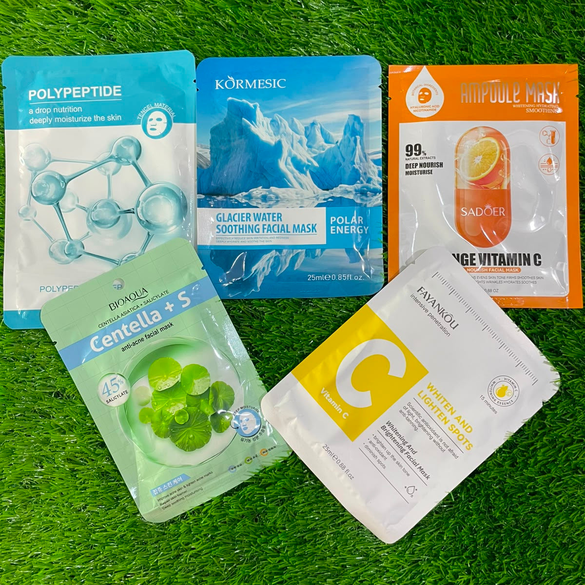 Pack Of 5 Mix Variants Sheet Mask