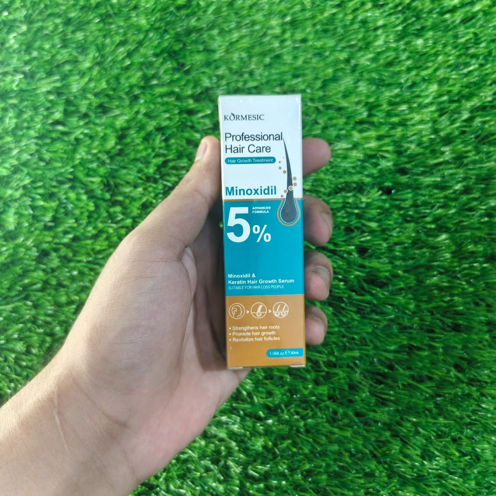 Kormesic minoxidil keratin hair growth serum 30ml