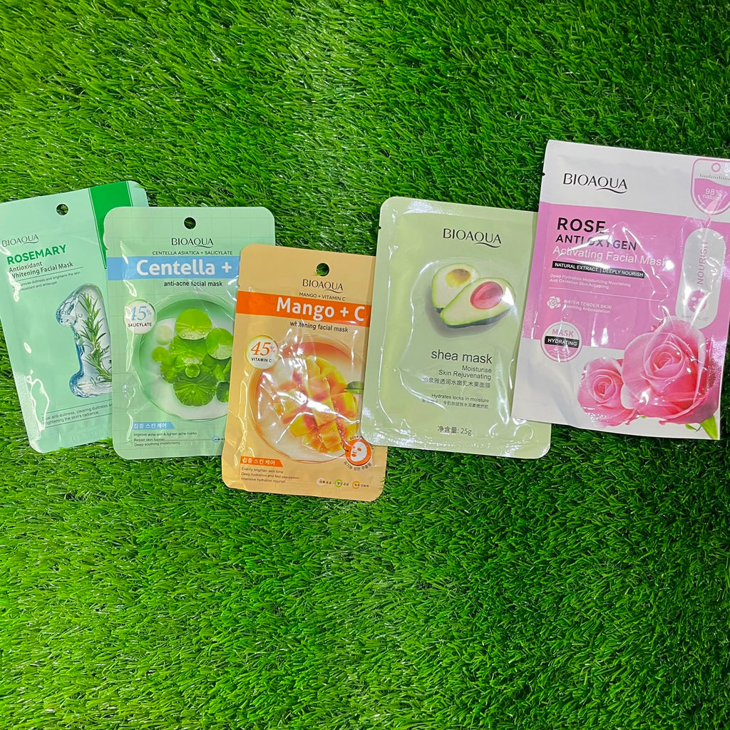 Pack Of 5 BioAqua Sheet Mask