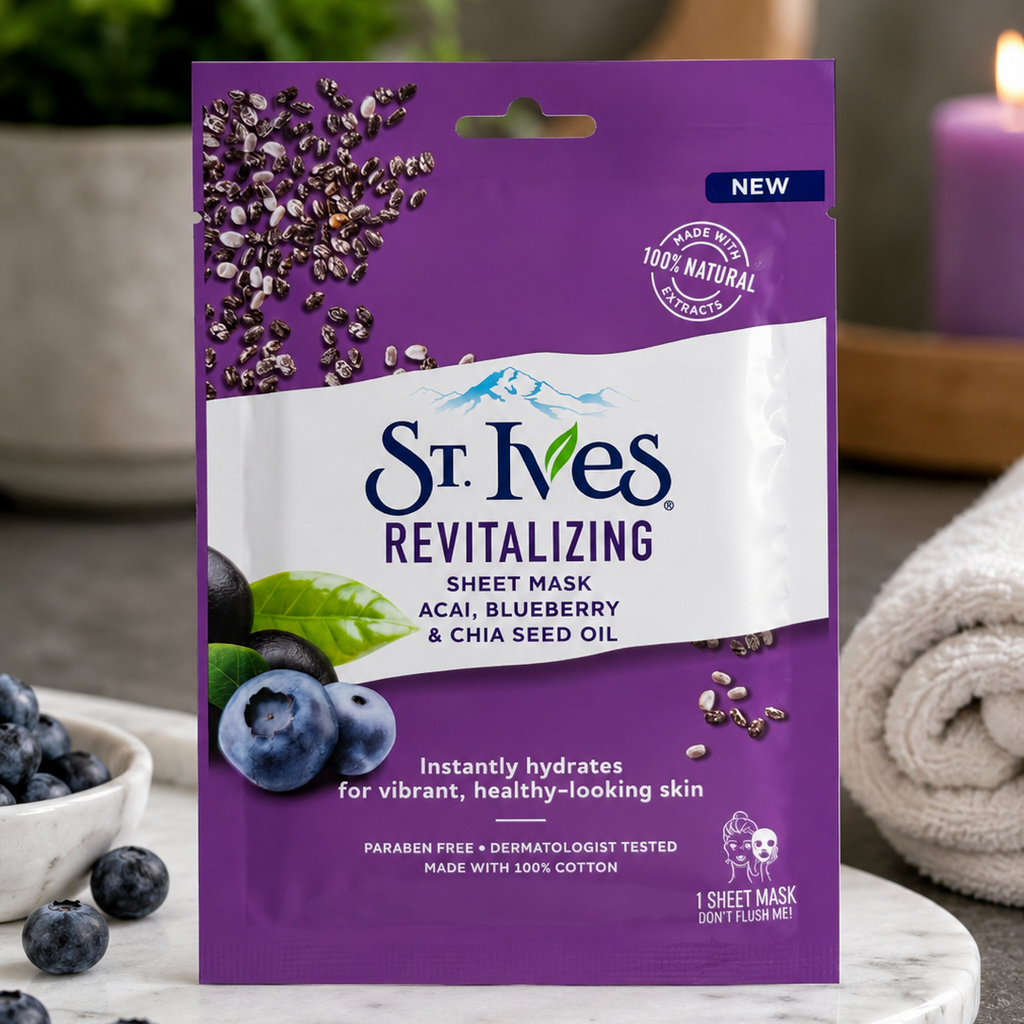 St.Ives revitalizing sheet mask