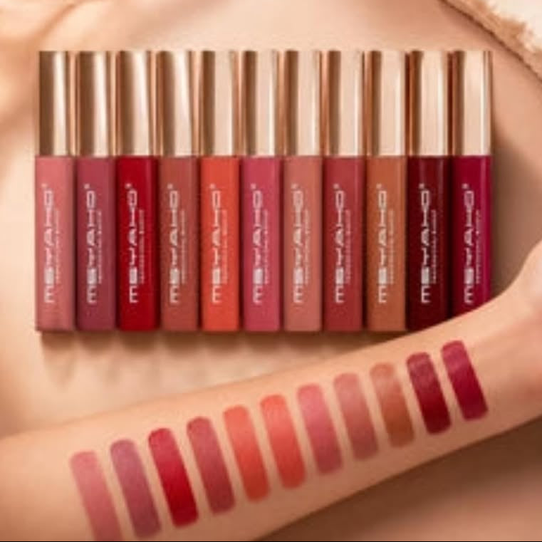 MSYAHO 12 piece long lasting waterproof matte lipgloss set