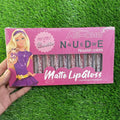 Romantic May Nude Matte lip gloss set of 12 nourshing shades