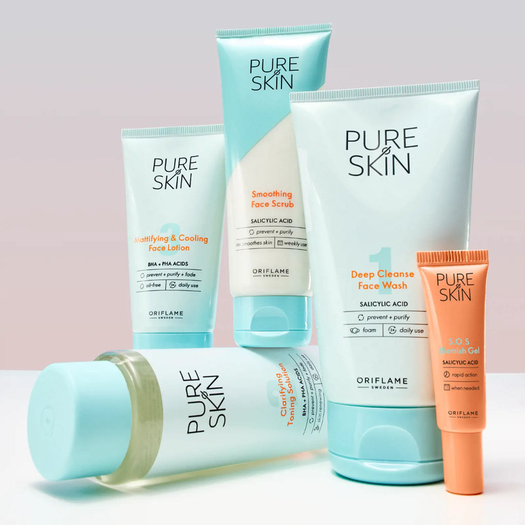 Pure Skin Smoothing Face Scrub