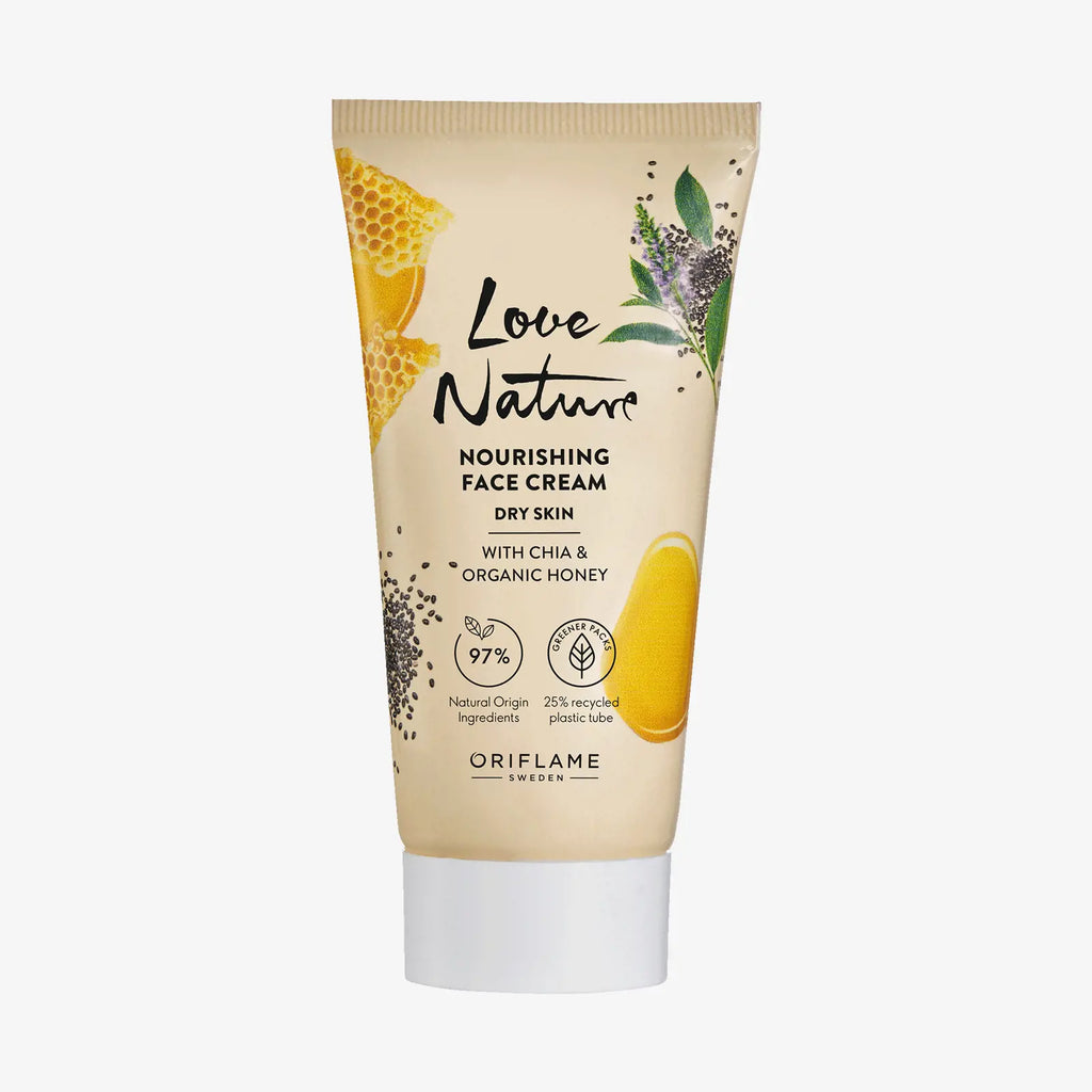 Love Nature nourishing face cream