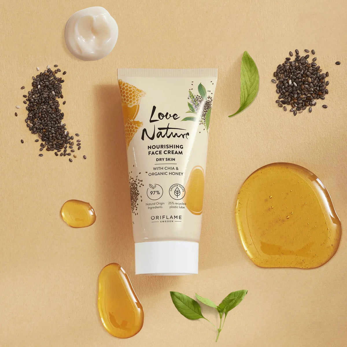 Love Nature nourishing face cream