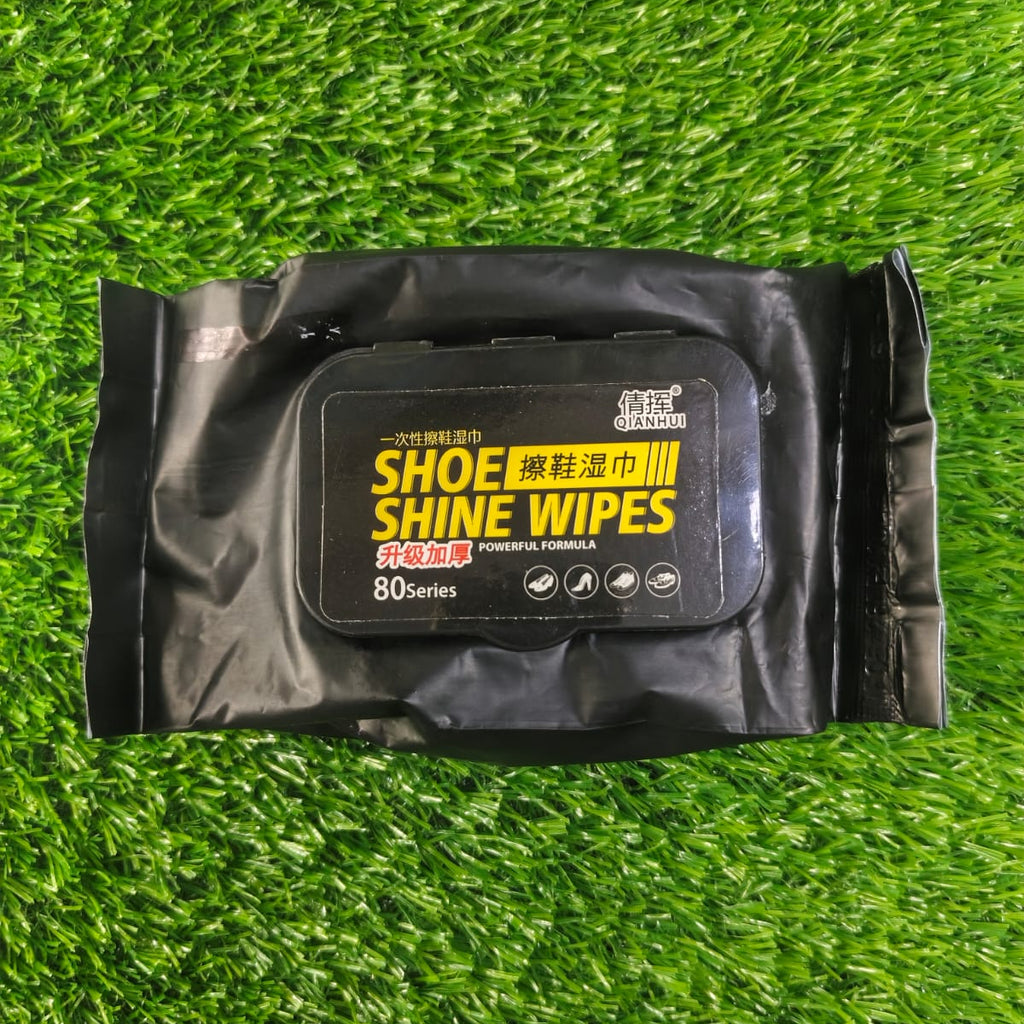Shoe shine wipes powerful formula
