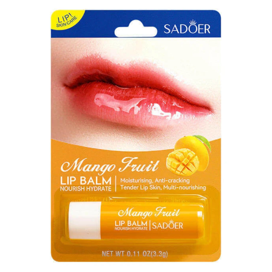 Sadoer fruity lip balm moisturing & anti-cracking