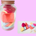 Makeup sponge set - 12 pcs multi shape beauty blenders in gift clear jar