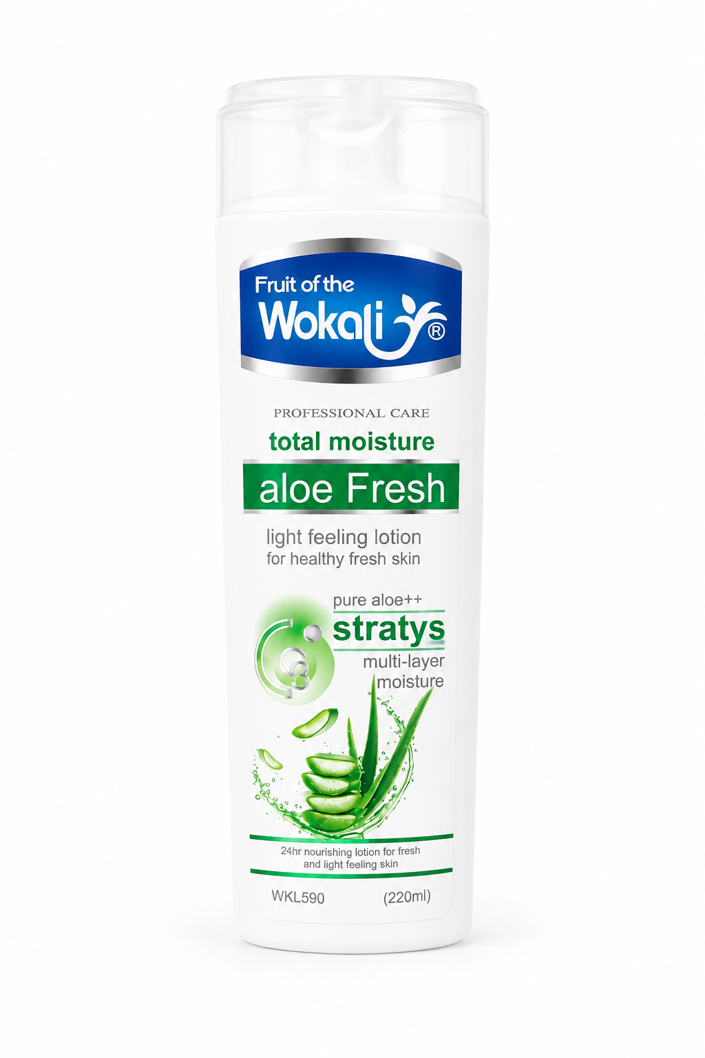 Fruit of wakali moisturising face & amp and body lotion 220ml
